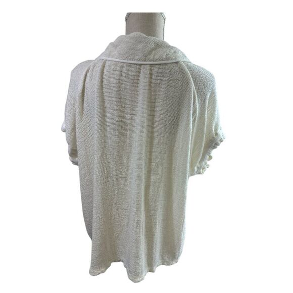 Boys Lie Baseball Jersey Top Button Down Embroidered Logo Oversized One Size - Picture 11 of 16